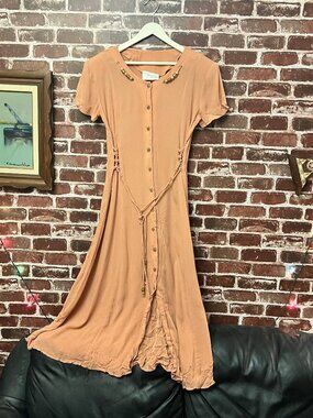 Creations Madonna Vintage Button Front Dress